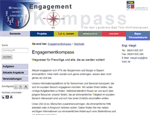 Tablet Screenshot of engagementkompass.net